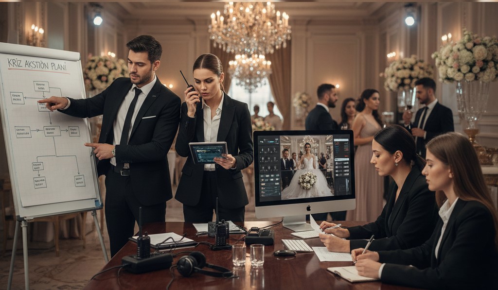 Düğünlerde Anlık Karar Protokolü: Düğün Günü Zorlu Durumlarda Yetki ve Hızlı Çözüm