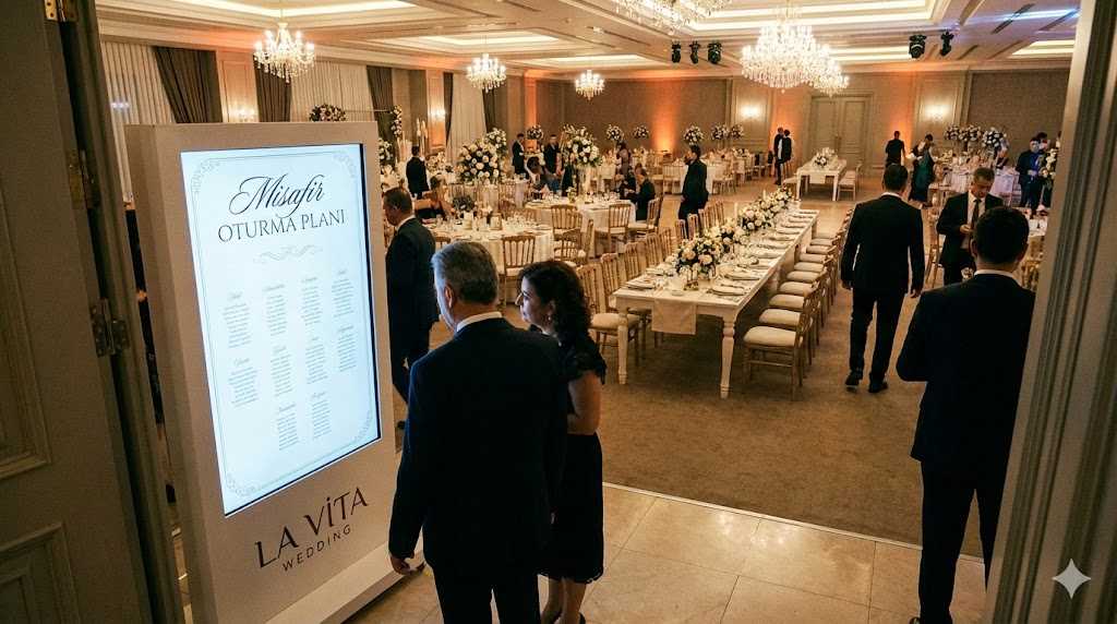 Düğünlerde Masa Düzeni ve Oturma Planı Protokolü