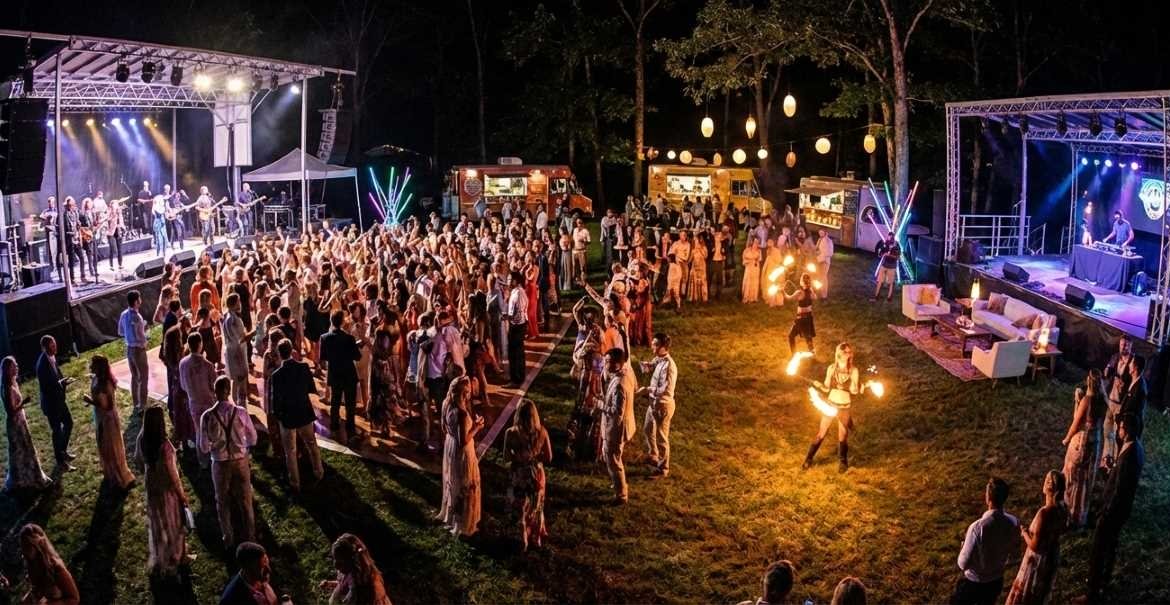 Düğünde Festival Konsepti: Düğünlerde Festivalizasyon ve Multi-Stage Deneyim Yönetimi